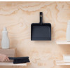 STOFBLIK + BORSTEL DARK GREY VUILBLIK