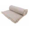 TAFELKLEED FRINGES GRIJS 250x140cm KATOE