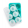 IJSBLOKJES VORM 6X ROND TURQUOISE XL LEKUE MET DEKSEL