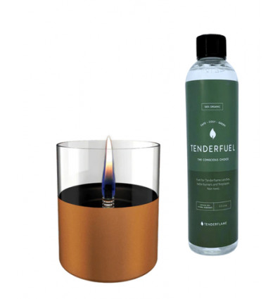 TAFELBRANDER LILLY 10 KOPER + 500ML FUEL TENDERFLAME