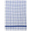 KEUKEN HANDDOEK BLAUW RUIT 67x50cm 100% katoen POLI DRI