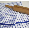 KEUKEN HANDDOEK BLAUW RUIT 67x50cm 100% katoen POLI DRI