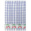 KEUKEN HANDDOEK BLAUW KERS 67x50 CHERRY 100% katoen POLI DRI