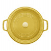 KOOKPOT ROND 26CM CITRON GEEL STAUB COCOTTE 5.2L
