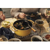 KOOKPOT ROND 26CM CITRON GEEL STAUB COCOTTE 5.2L