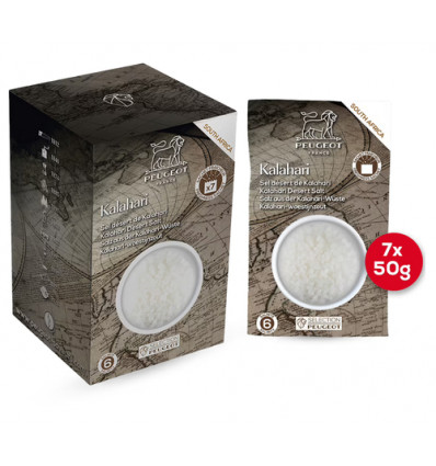 ZOUT KALAHARI WOESTIJN SA. 350GR (7x50g) ZUID AFRIKA