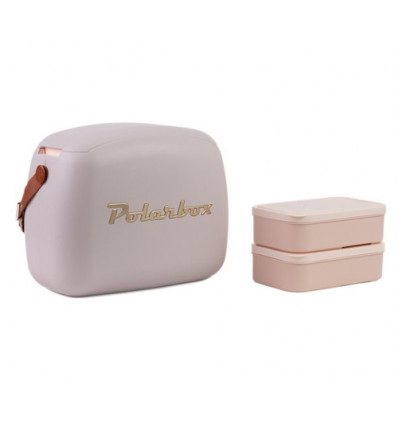 KOELBOX POLARBOX 6L PEARLGOLD +2LUNCHBOX