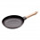 BRAADPAN 24CM ZWART MET HOUTEN STEEL STAUB