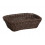 MANDJE RECHTHOEKIG BRUIN SALEEN 31x21x9cm