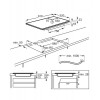 INBOUWKOOKPLAAT TK95II08FB AEG INDUCTIE 90CM FLEX BRIDGE FACET