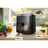 AIRFRYER MAF671B1 BOSCH ZWART XL 1.8KG