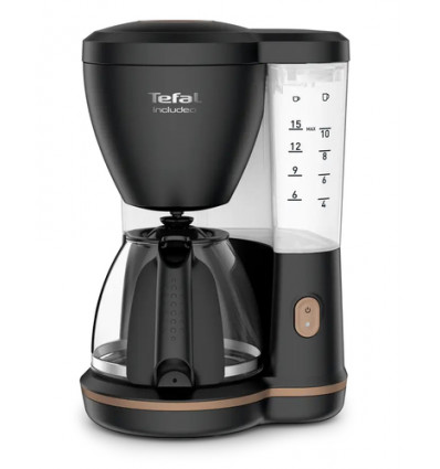 KOFFIEZET CM5338 TEFAL INCLUDEO ZWART