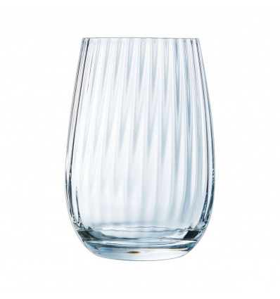 6 BEKERS OUTLINE WATERGLAS 37CL ARCOROC TUMBLER