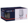 6 BEKERS OUTLINE WATERGLAS 37CL ARCOROC TUMBLER