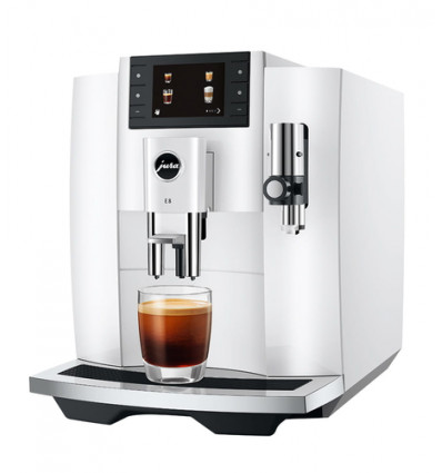 ESPRESSO VOLAUTOMAAT E8 WIT JURA EC