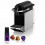 NESPRESSO PIXIE EN127.S SILVER DELONGHI auto-stop,afvalbak,2 geheugens,tank 0.7L