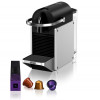 NESPRESSO PIXIE EN127.S SILVER DELONGHI auto-stop,afvalbak,2 geheugens,tank 0.7L