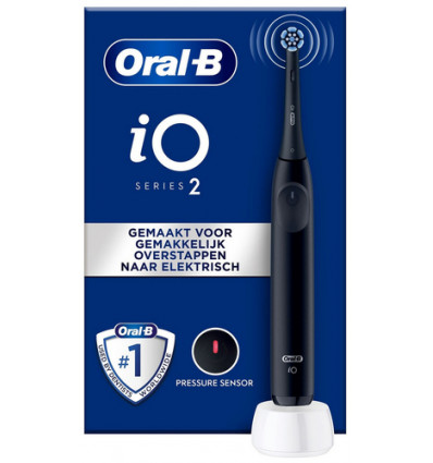 TANDENBORSTEL ORALB IO2S ZWART+ETUI