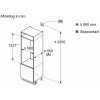INTEG KOELKAST KI42LEDD1 SIEMENS Vriesvak 122cm 5j WB | Plaatsing +65euro