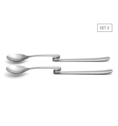 SET 2 MARMELADELEPELS INOX WEIS CONFITUUR
