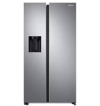 SIDE-SIDE/KOELK RS68A884CSL/EF SAMSUNG ZILVER, 5jaar WAARBORG, Plaatsing +65eur