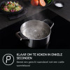 INBOUWKOOKPLAAT TK95II08FB AEG INDUCTIE 90CM FLEX BRIDGE FACET 3-Fasig
