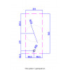 GASKOOKPLAAT TOP AZUMA 56004 30CM ZONE MET APARTE BEDIENING
