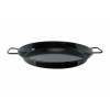 PAELLAPAN 30CM ZWART EMAIL GAS/BARBECUE niet geschikt voor electro D41x30xH4cm