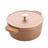 STOOFPOT 26CM DAGELIJKSE KOST KOPERKLEUR 5.3L MET AFNEEMBARE SILICONE GREPEN
