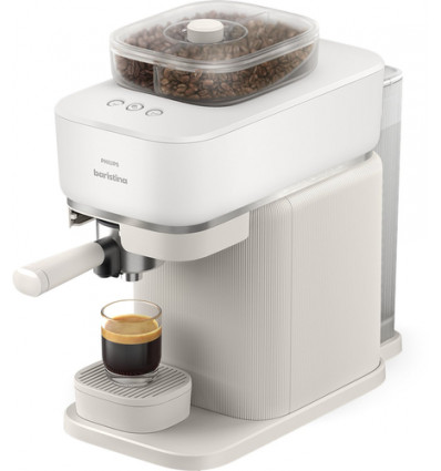 ESPRESSO BARISTINA BAR320 WIT DOUBLEBEAN PHILIPS + Gratis koffiepakket