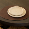 PLACEMAT 43x36cm ORGANISCH DONKERBRUIN SP