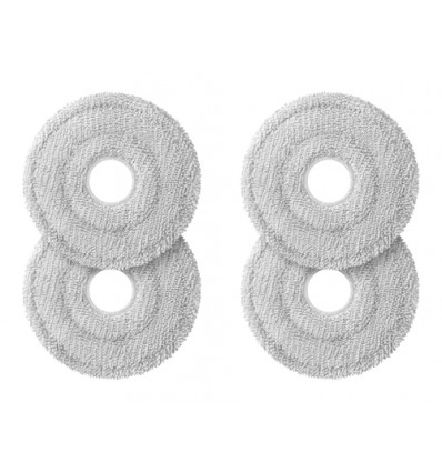 4 PADS DWEILMOPS JET BOT STOFZUIGROBOT VR7MD97714G VR7MD96514G