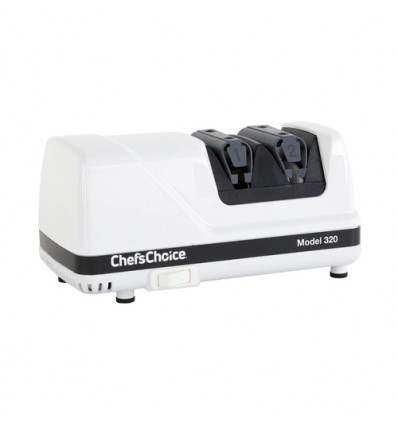 ELECTRISCHE MESSENSLIJPER 320 DIAMAND CHEFS CHOICE WIT