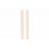2 KAARSEN SWIRL BEIGE 24CM 7U