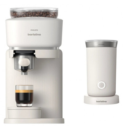 ESPRESSO BARISTINA BAR303 WIT MET MELK PHILIPS