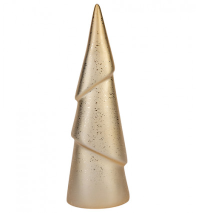 KERSTBOOM GOLD 25CM KERAMIEK