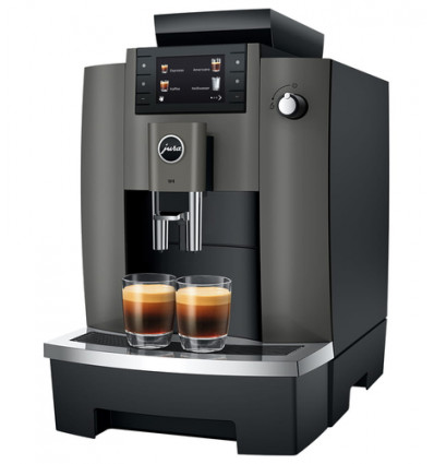 ESPRESSO VOLAUTOMAAT W4 JURA DARK INOX OFFICE, 10SPECIALITEITEN, PEP EA