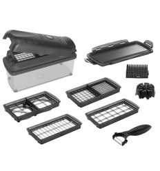 Genius Nicer Dicer Plus Kiwi 18-Piece Vegetable and Fruit Cutter
