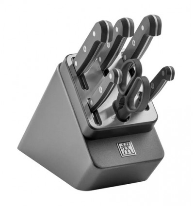 MESSENBLOK 7DELIG GOURMET ZWILLING 2.0 MET SLIJPFUNCTIE