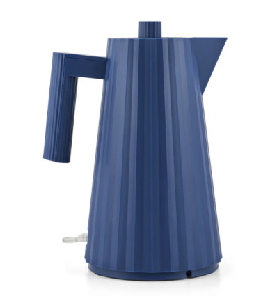WATERKOKER ALESSI 1LITER BLAUW PLISSE