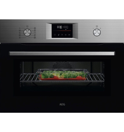 COMBI-MICROGOLF TK6NK40FM AEG INOX PLAATSING +65 EURO
