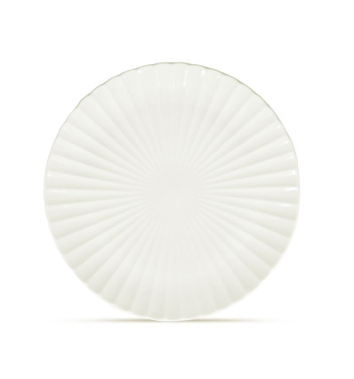 PLAT BORD 28CM WHITE BLOOM F2D