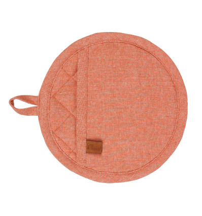 PANNELAP RUST ROND 20CM STOFF PANNENLAP