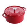 STOOFPOT 22CM ROOD 3.3L FEATHERWEIGHTS GREENPAN