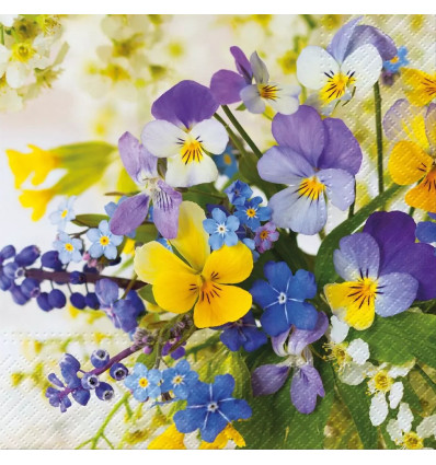 20 SERVETTEN 33x33cm SPRING DAY PAW