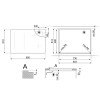 INBOUWKOOKPLAAT SI1M4844D SMEG INDUCTIE 80CM - NISMAAT 73x48cm |PLAATSING 65EUR