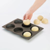 BAKVORM VOOR 6 BROODJES ROND LEKUE