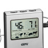 DIG. VLEES THERMOMETER MET TIMER 250GR TEMPERE GEFU VLEESTHERMOMET. SONDE ALARM