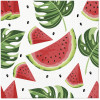 20 SERVETTEN 33x33cm WATERMELONS PAW