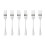 6 TAARTVORKEN SAMBONET BLOOM INOX